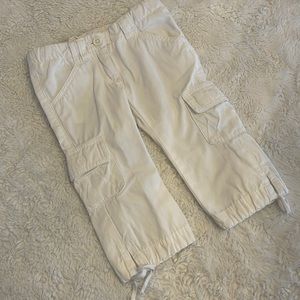 Crewcuts White Cargo Pants